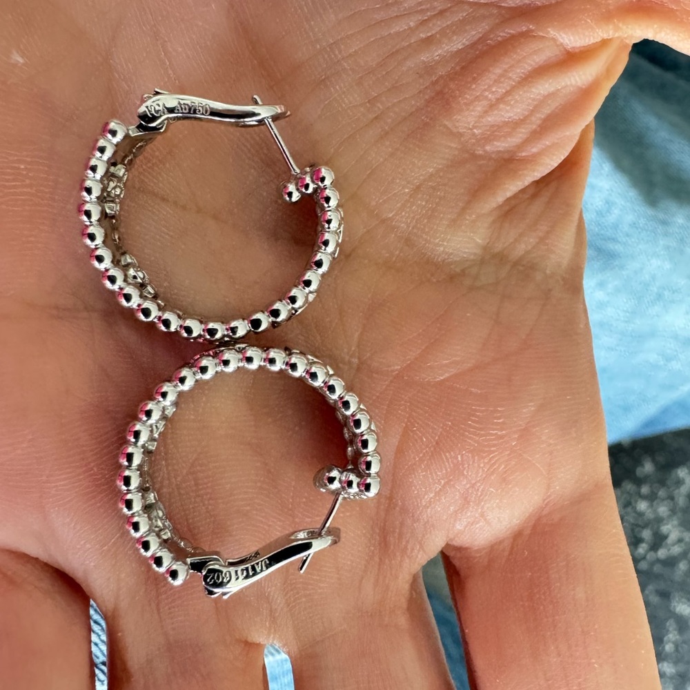 925 Silver VCA earrings - Picture 5 of 9